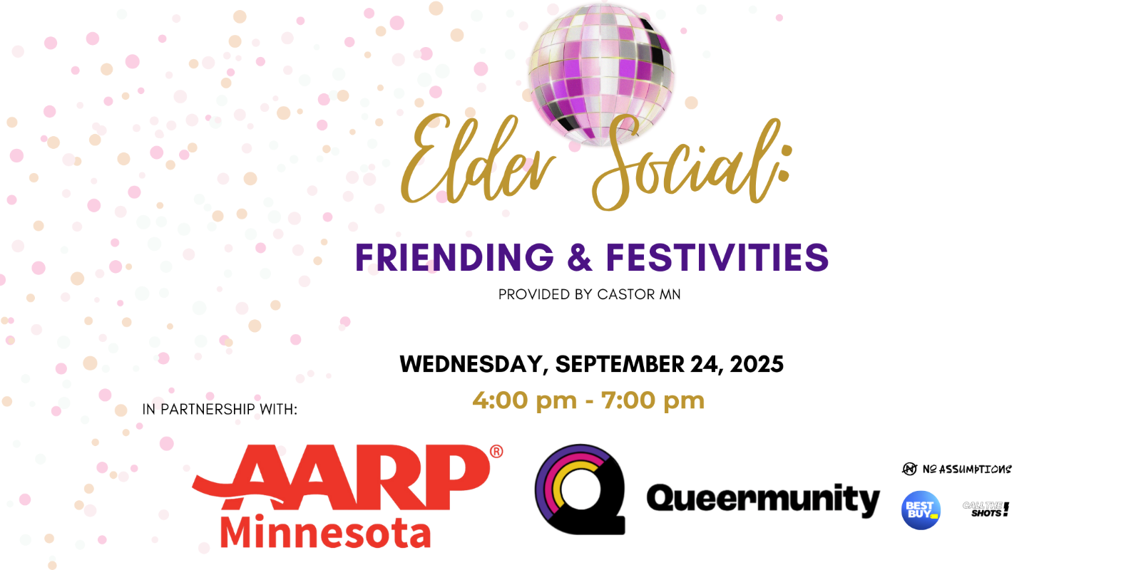 Elder Social: Friending & Festivities | Queermunity Collaborative